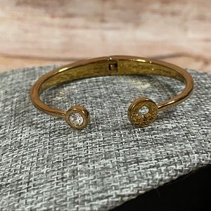 Kate Spade “Spot the Spade” Open Cuff Spade Bangle